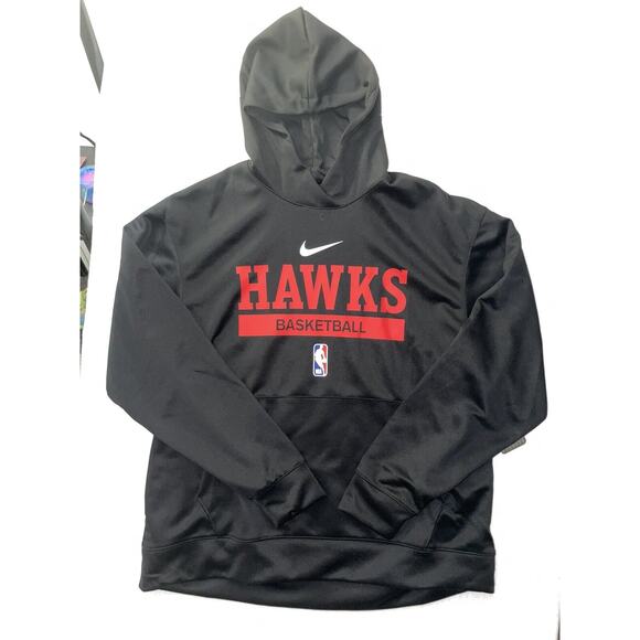 Nike Other - Nike Atlanta Hawks Basketball Team Issue Warm-Up Practice Hoodie Mens XL NEW